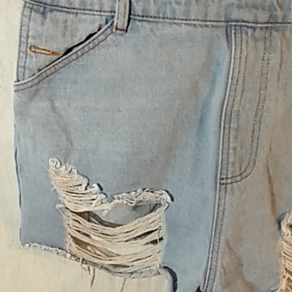 Overall jeans shorts M - Picture 4 of 6